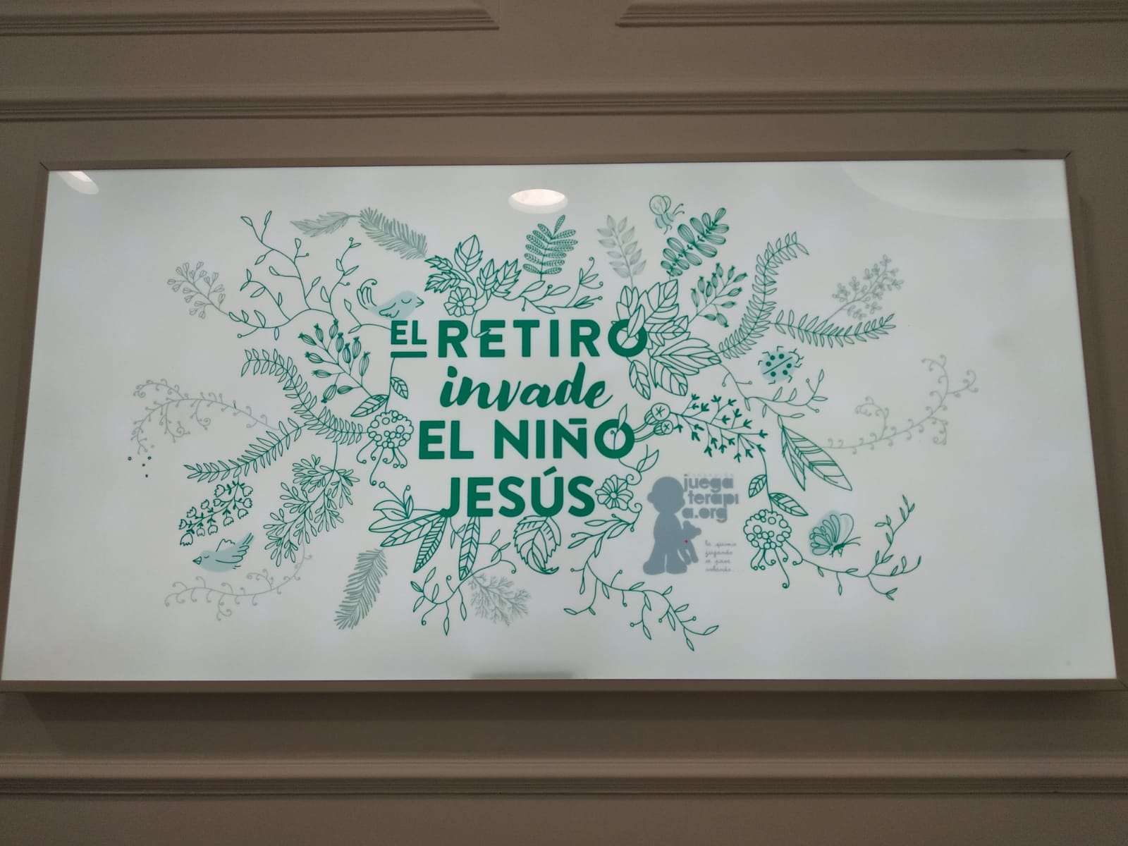 El retiro invade EL NIÑO JESÚS