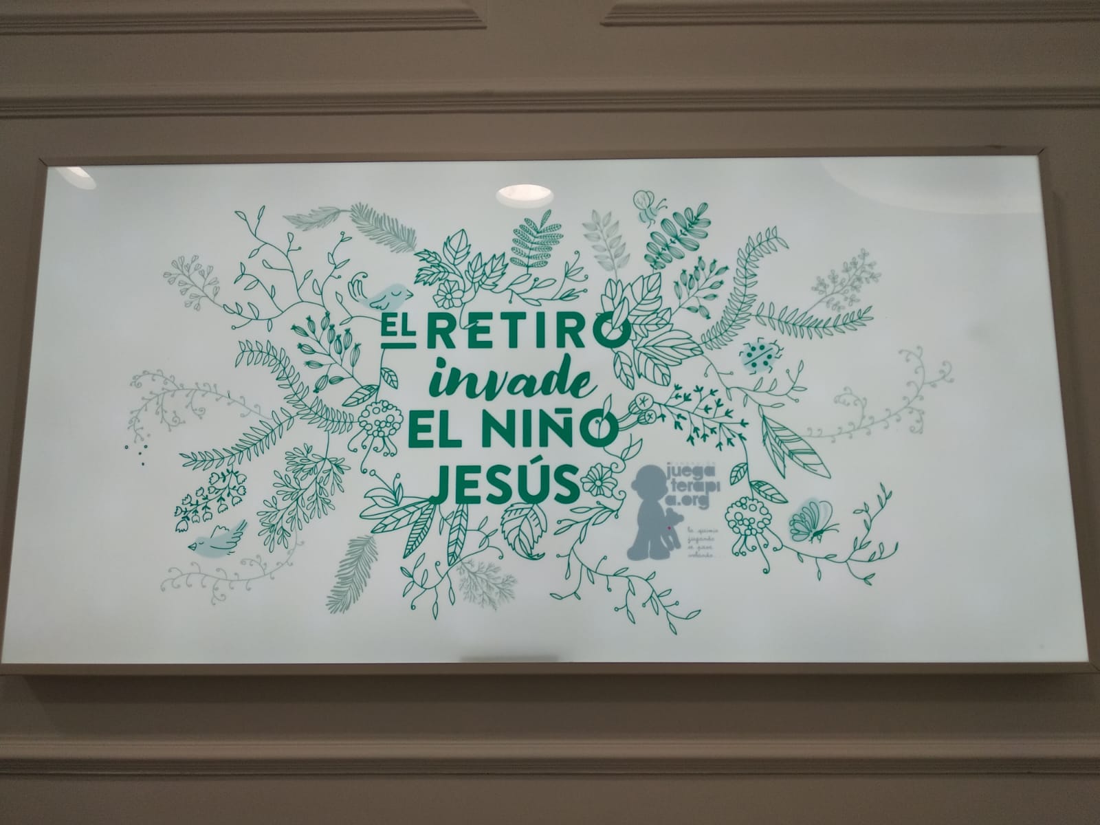 El retiro invade EL NIÑO JESÚS